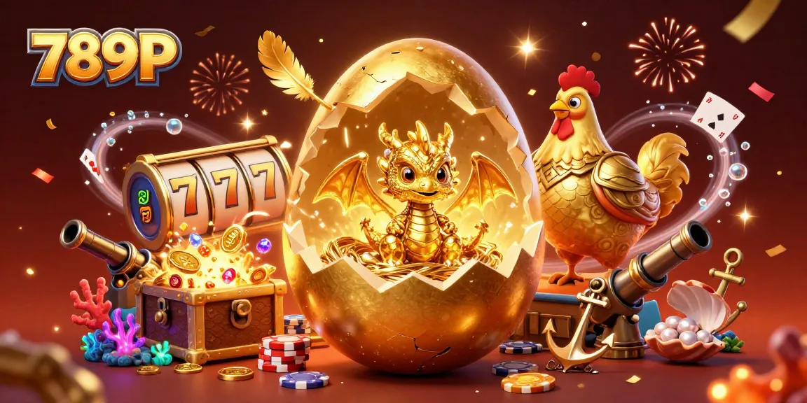 Experience the thrilling excitement of 789P with dazzling casino elements and vibrant celebration!