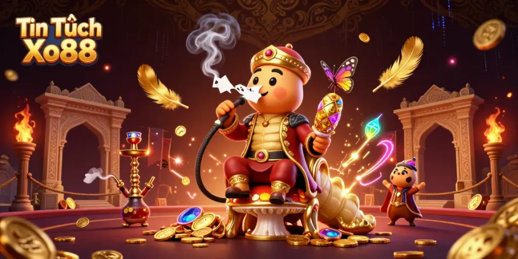 Experience thrilling gaming with Tin Tức Xo88 as immersive characters and vibrant casino elements come alive!