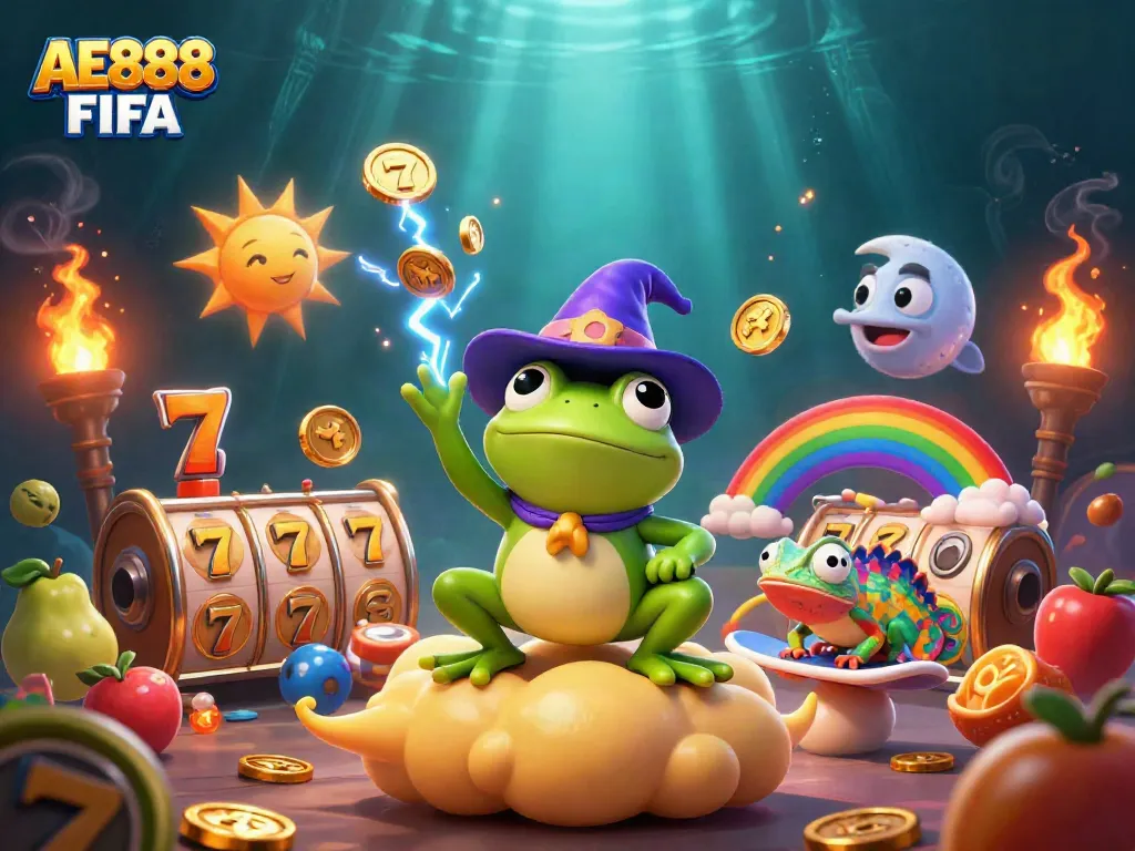Experience winning moments at AE888 FIFA with vibrant characters and slot elements.