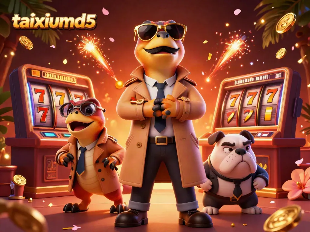 Experience the excitement of taixiumd5 as raptors in disguise attempt entry into a vibrant VIP casino.
